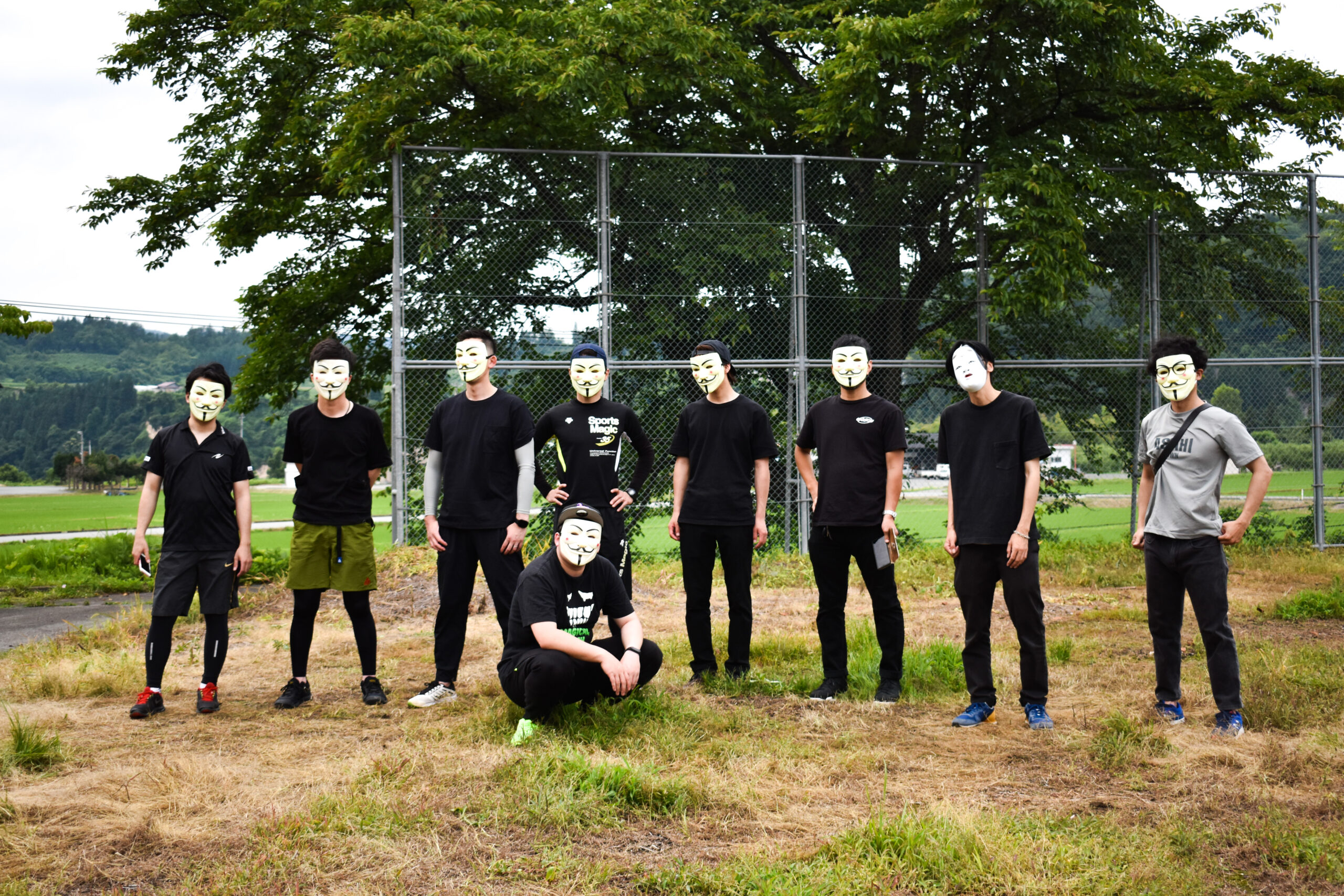 鬼の写真