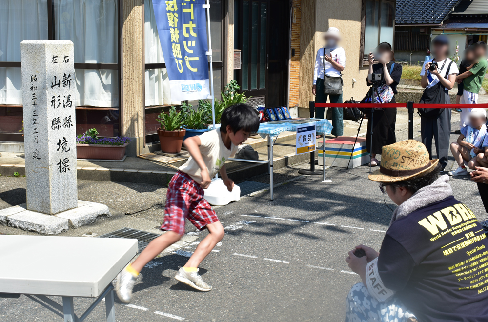 第1回世界境目で反復横跳び大会in羽越