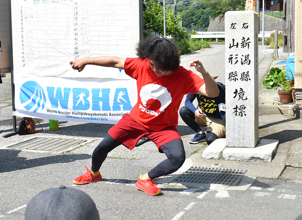 第1回世界境目で反復横跳び大会in羽越