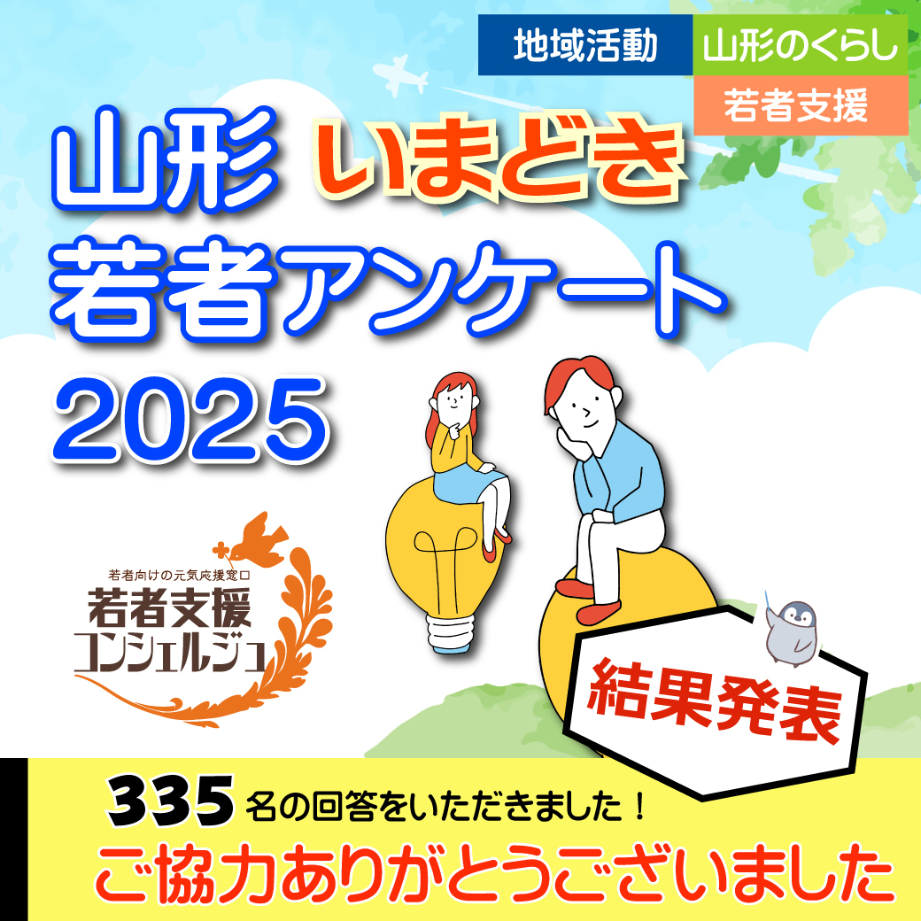 山形いまどき若者アンケート2025結果発表